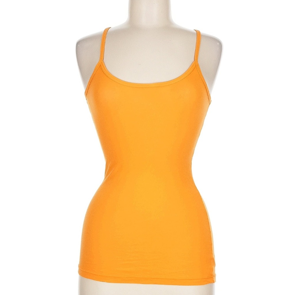 C&C California Orange Spaghetti Strap Tank Top